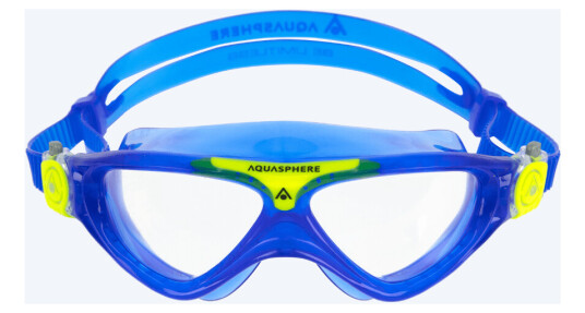 Aquasphere svømmemaske til junior (3+) - Vista - Blå/gul