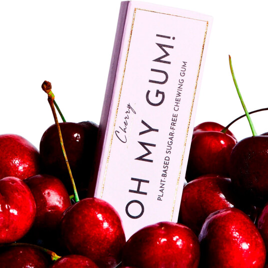 Xylitol Tyggegummi OH MY GUM! Cherry Flavour 19g Xylitol Tyggegummi OH MY GUM! Cherry Flavour 19g