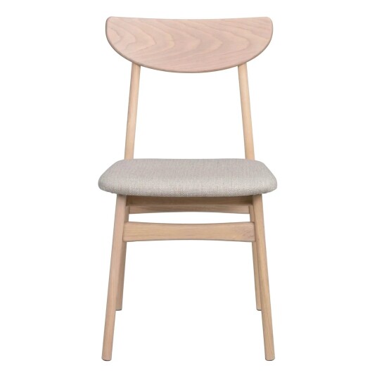 Rowico Home Rodham spisestuestol Hvitpigmentert/gråbeige Hvit