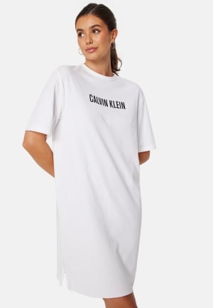 Calvin Klein S/S Nightshirt 100 WHITE S Calvin Klein S/S Nightshirt 100 WHITE S