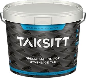Scanox taksitt spesialmaling for utvendige tak sort 3 liter