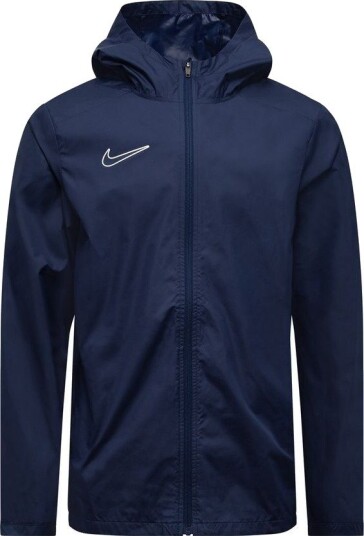 Nike Regnjakke Storm fit Academy 25   Navy/hvit Barn størrelse XS: 122 128 cm