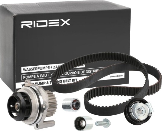 Registerreimsett med vannpumpe RIDEX 3096W0078