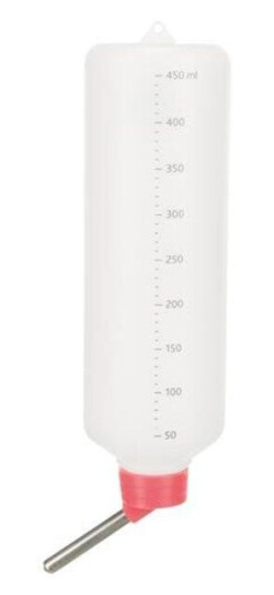 Trixie Plastic Water Bottle 450 ml Assorted Colours