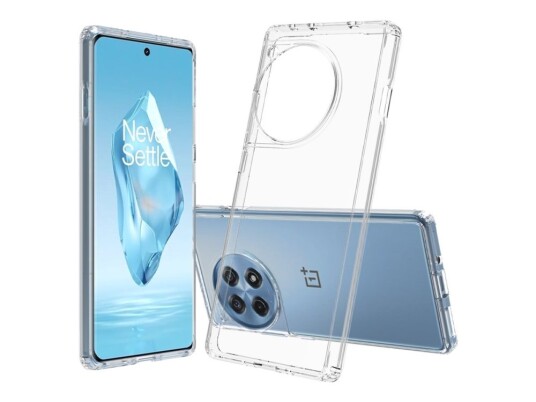 Screenor Hybrid - Baksidedeksel For Mobiltelefon - Termoplast-Polyuretan (Tpu) - Gjennomsiktig - For Oneplus 12R