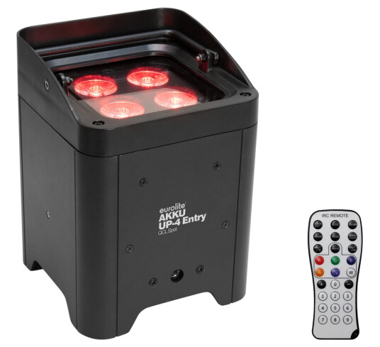 EuroLite Akku Up-4 Entry Qcl Spot