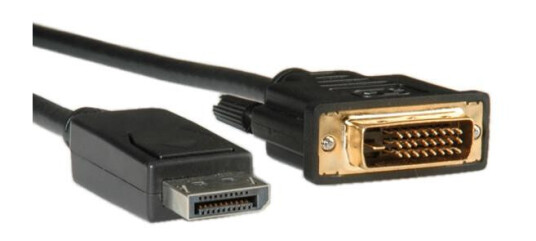 ROLINE DisplayPort Cable, DP - DVI (24 + 1), LSOH, M/M, 3m