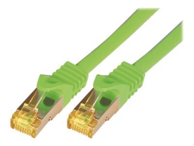 M-Cab Raw Nettverkskabel Rj-45 Hann Til Rj-45 Hann 1 M Sftp Pimf Cat 7 Halogenfri Formstøpt Uten Hindringer Grønn