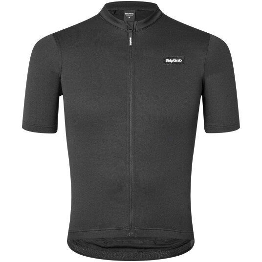 Gripgrab Men's Gravelin Merinotech Short Sleeve Jersey Black M, Black