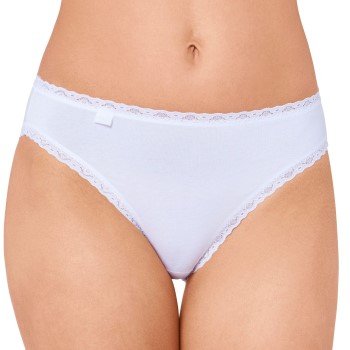 Sloggi Truser 3P 24 7 Cotton Lace Tai Briefs Hvit bomull 44 Dame Sloggi Truser 3P 24 7 Cotton Lace Tai Briefs Hvit bomull 44 Dame