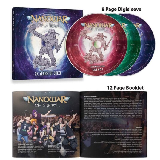 Nanowar Of Steel  XX Years of Steel  CD