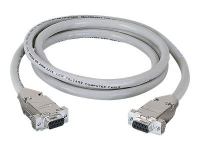 BLACK BOX seriellforlengelseskabel - DB-9 til DB-9 - 3 m