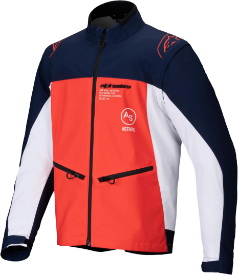 Alpinestars Endurojakke Lite-Dura Softshell Marine-Varm Oransje-Hvit Alpinestars Endurojakke Lite-Dura Softshell Marine-Varm Oransje-Hvit