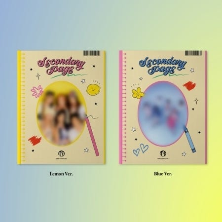 Dreamnote  Secondary Page  Incl. 44pg Booklet, 3 Photocards, 3 Postcards + Slide Film  CD
