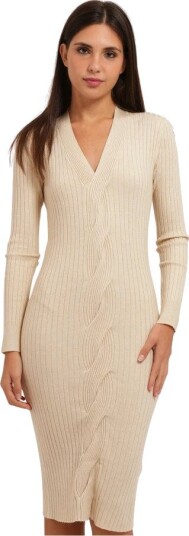 Gaudi Dame Kjoler Beige L, Gaudi Dame Kjoler Beige L,