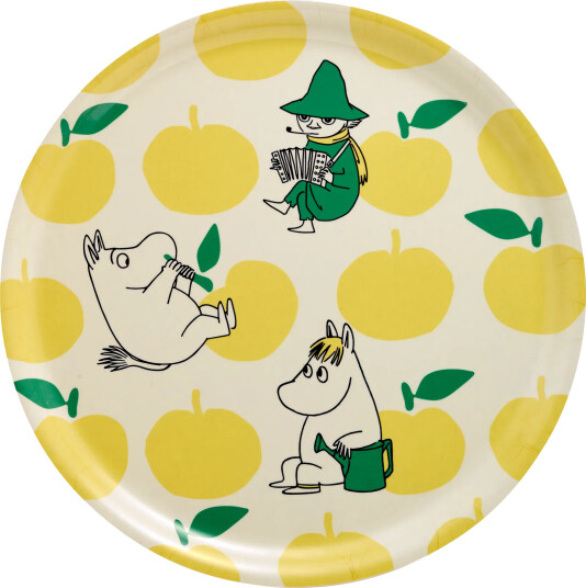 Muurla Mummi brett Ø35 cm Joyfull Apples