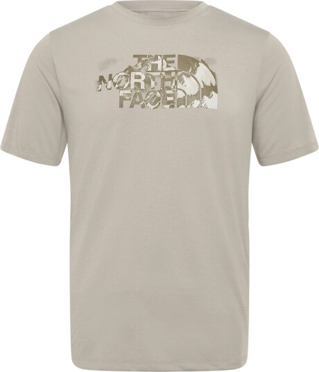 The North Face M Foundation Short Sleeves T Shirt Graph Beige S
