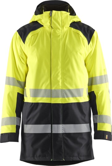Blåkläder Vinterparka 4457 Varsel, Gul/Svart XL