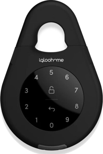 Igloohome Smart Keybox 3 Kodelås med Bluetooth og Appstyring Svart Igloohome Smart Keybox 3 Kodelås med Bluetooth og Appstyring Svart