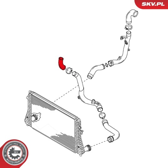 ESEN SKV 24SKV046 Ladeluftslange