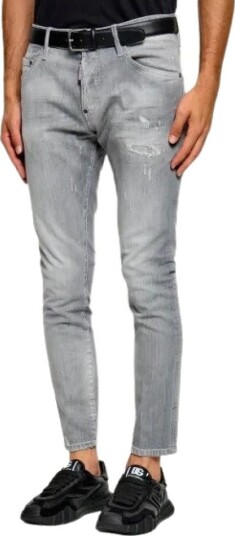 Dsquared2 Herre Jeans Grå M,