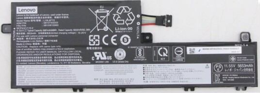 Lenovo Batteri Til Bærbar Pc Litiumion 6-Cellers 5887 Mah 68 Wh