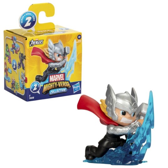 Marvel Avengers Mighty-Verse S2 Collection Figur 6cm - Thor Marvel Avengers Mighty-Verse S2 Collection Figur 6cm - Thor