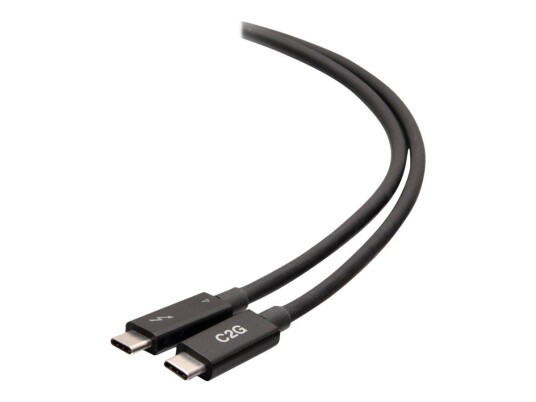 C2G 6ft Thunderbolt 4 USB C Active Cable - USB C to USB C - 40Gbps - M/M - Thunderbolt-kabel - 24 pin USB-C til 24 pin USB-C - 1.83 m