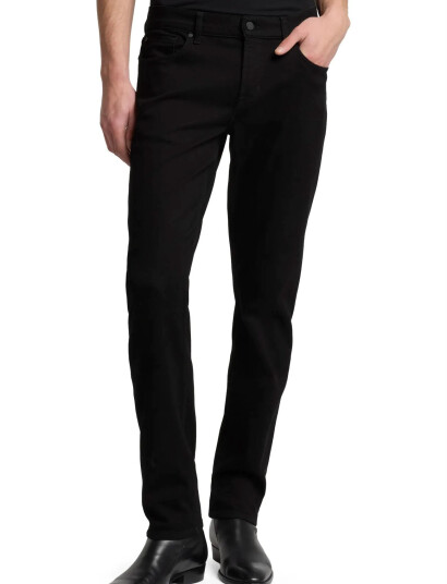 7 For All Mankind Slimmy Rinse Black - Black - 30 x 33 7 For All Mankind Slimmy Rinse Black - Black - 30 x 33