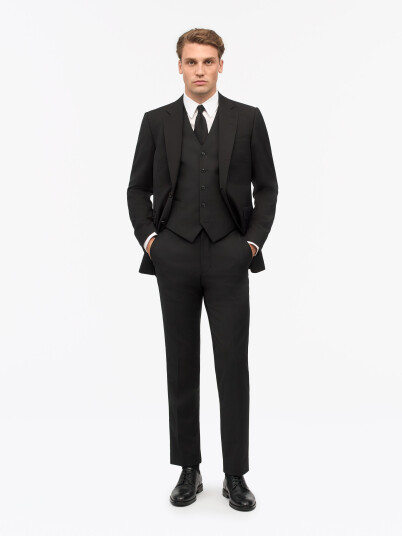Tiger of Sweden Tenuta Wool Travel Suit Trousers Black Tiger of Sweden Tenuta Wool Travel Suit Trousers Black