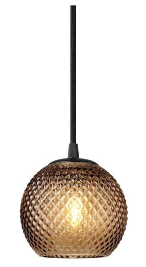 Halo Design - Nobb Ball Pendel Small Amber Halo Design