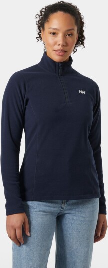 Helly Hansen Dame Daybreaker 1/2 Glidelås Lett Fleece Marineblå S