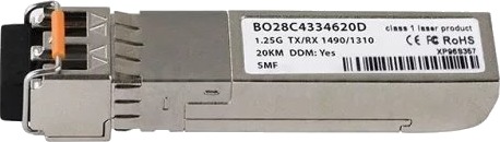 Blueoptics 3Fe65106aa-Bo Fiber Optisk 1250 Mbit/S Csfp Lc Bx-D 20000 M