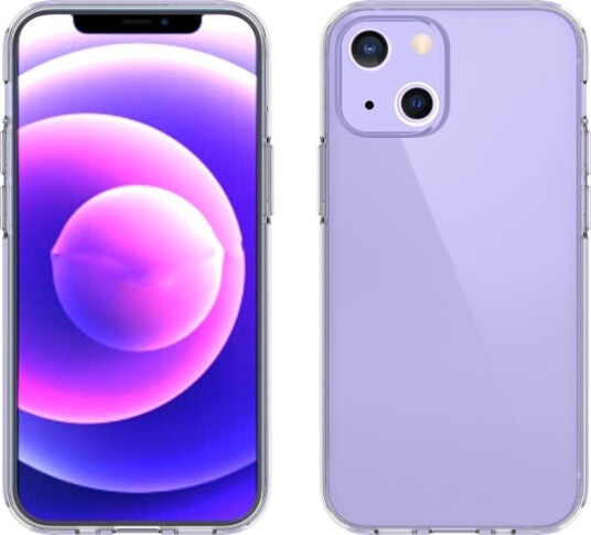 eSTUFF iPhone 13 Mini INFINITE VIENNA Fleksibelt Plastdeksel - 100% Resirkulert Plast - Gjennomsiktig
