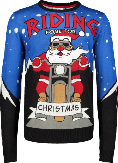 Lindbergh - Genser 3D xmas knit - Svart