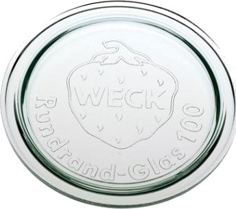 Låg Weck Ø6.7 Cm Til Patentglas. Glas,120 Stk/Krt