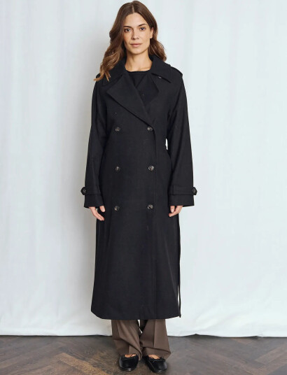 Bruun & Stengade Bs Kaylee Coat Black 38