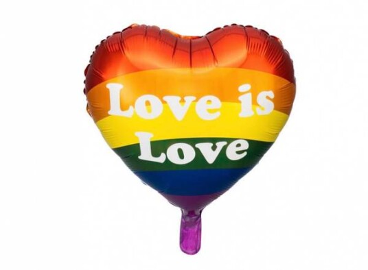Folieballong Love is Love 35cm