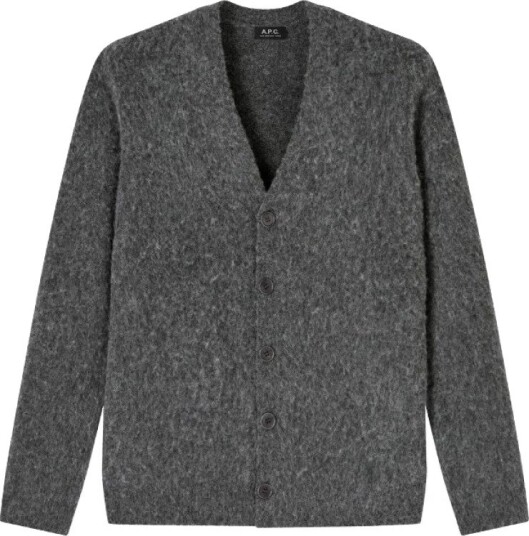 A.P.C. Cardigan Pierre Grey M