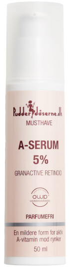 Pudderdåserne A-Serum 5% Anti-Aging Nattserum 50 ml Pudderdåserne A-Serum 5% Anti-Aging Nattserum 50 ml