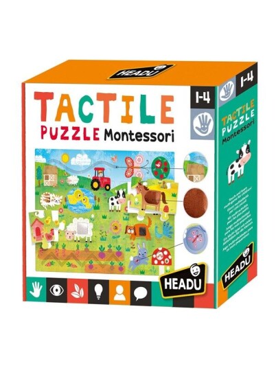 Headu Jigsaw Puzzle with Tactile Surfaces Gulv