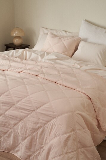 &Home Sengeteppe Heaven Check Rosa &Home Sengeteppe Heaven Check Rosa