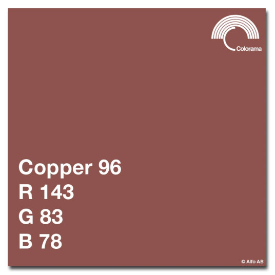 Colorama bakgrunnspapir 596 Copper 1.35 x 11 meter Colorama bakgrunnspapir 596 Copper 1.35 x 11 meter