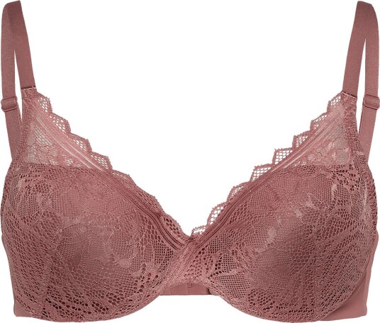 CHANTELLE Floral Touch Covering Memory Bra Pink 85 B