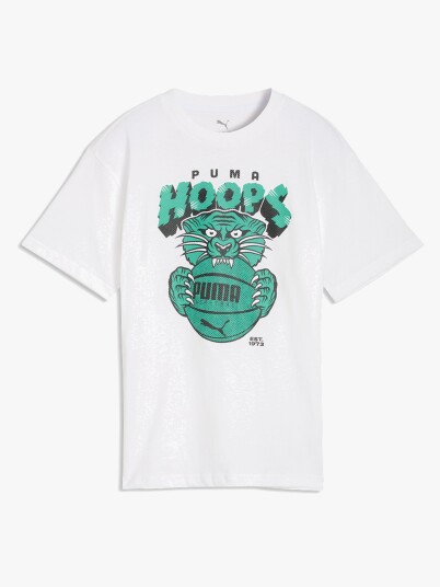 Puma Basketball Flagrant Foul T skjorte Hvit 152