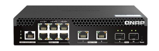 QNAP - switch - half-width - 10 ports - Managed (4711103082805) QNAP - switch - half-width - 10 ports - Managed (4711103082805)