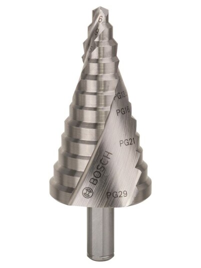Bosch Trinnbor HSS 6 - 37 mm, 10,0 mm, 93 mm