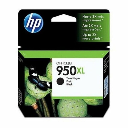 HP Originale Blekkpatroner Hp 951xl (Cn045a) Svart HP Originale Blekkpatroner Hp 951xl (Cn045a) Svart