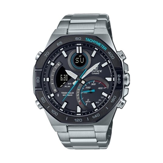 Casio Ecb-950Db-1Aef Men"s Combination Wristwatch