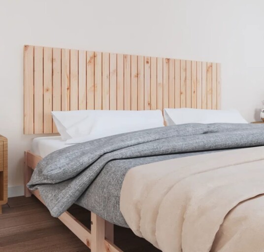Veggmontert hodegavl 185x3x60 cm heltre furu